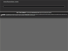 Tablet Screenshot of mechanoise.com
